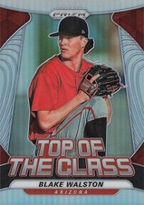 2020 Panini Prizm - Top of the Class Blake Walston #TOC-26 Silver Prizm (RC)