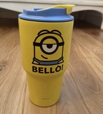 Miniso Minions Collection Bouteille d'eau en acier inoxydable 500 ml - Jaune 😍