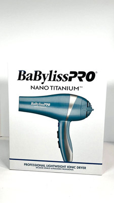 BaBylissPRO Nano Titanium 2000W Ionic Hair Dryer BNT5548 Brand New