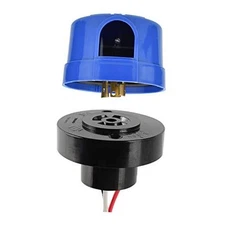 Photocell Sensor with Base, Auto On Off Photo Control & IP65 Photoelectric 