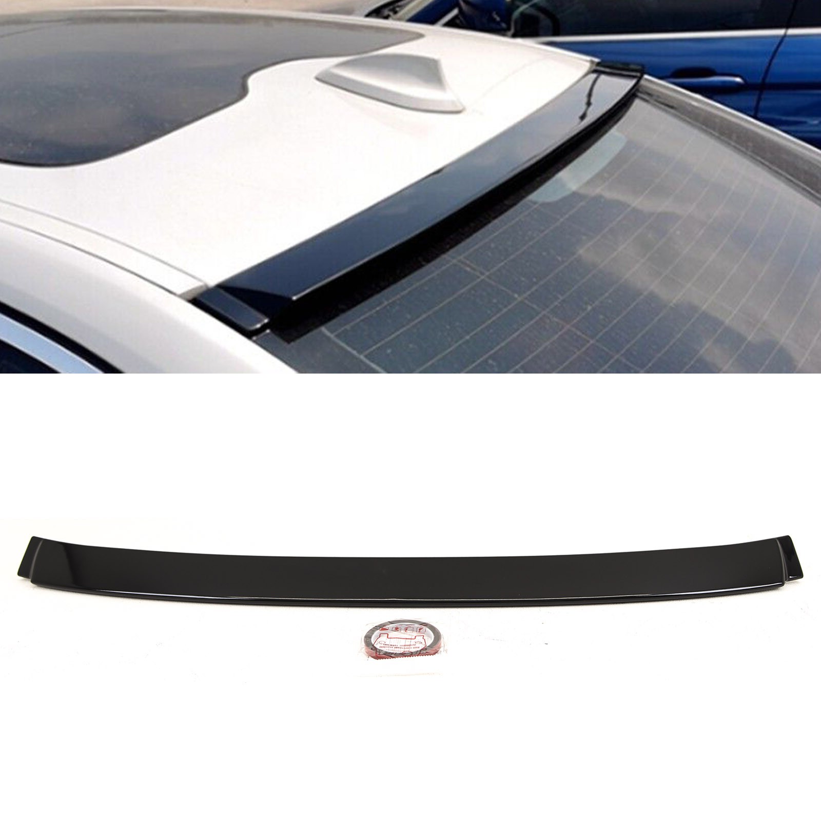 Fits BMW 5 Series F10 2010-2016 Rear Roof Boot Lip Spoiler Gloss Black