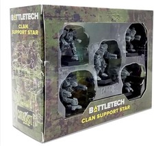 Catalyst Game Labs BattleTech Mini Force Pack: Clan Support Star