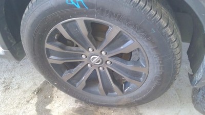 Used Wheel fits: 2017 Nissan Armada 20x8 alloy road wheel Platinum tinted machin