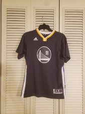 Adidas Golden State Warriors Klay Thompson Short Sleeve Swingman Jersey Youth L