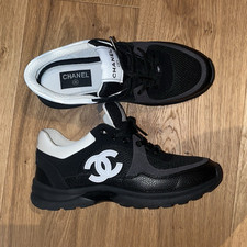 CHANEL CC Low Top Sneaker Unisex EU 41Schwarz...
