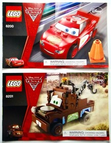 LEGO Cars: (8201) Radiator Springs Classic Mater & (8200) Lightning McQueen