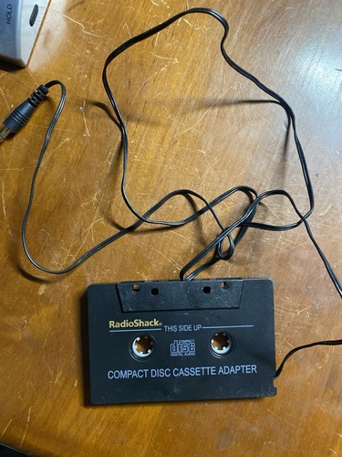 RadioShack Compact Disc Cassette Adapter Untested As Is