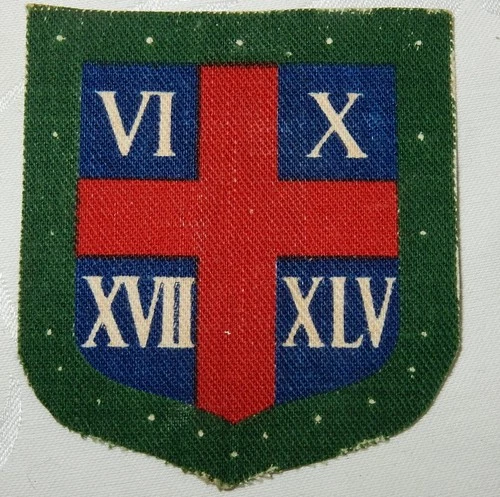 WW2 THE MIDLAND BRIGADE PRINTED FORMATION SIGN PATCH BADGE WORLD WAR II