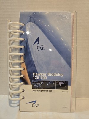 CAE SimuFlite Hawker Siddeley 125-700 Operating Handbook Manual Pilot 2011 Rev 0