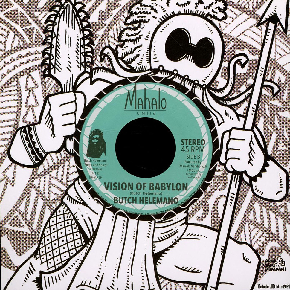 Butch Helemano - Wave Rider / Vision Of Babylon Recor (Vinyl 7