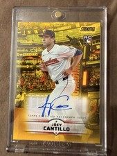 2025 Topps Stadium Club - Autographs Joey Cantillo #SCBA-JC Yellow (AU, RC)