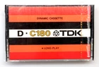 TDK D C180 Ultra Long Play Type I Blank Audio Cassette - Japan 1973