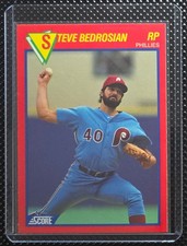 1989 Score 100 Superstars #29 Steve Bedrosian Philadelphia