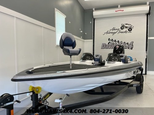 2022 Charger Bass Boat With Mercury Pro XS 150 0 Miles Gray