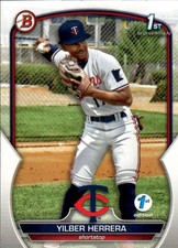 2023 Bowman 1st Edition Yilber Herrera #BPPF-86 Minnesota Twins 27H