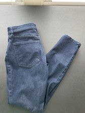 Lucky Brand Women Mid Rise Super Skinny Dark Blue Jeans SZ 2/26