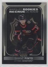 2021-22 O-Pee-Chee Platinum Marquee Rookies Black Variant Shane Pinto Shield 7i2