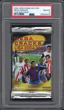 2004 MEGACRACKS  PACK GRADED PSA 8  EXTREMELY RARE!!!    04 LEO MESSI 71 BIS?