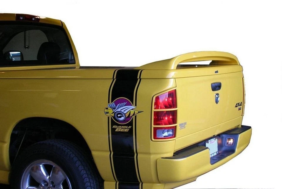 For Ram 2500 11-24 Pure Custom Style Fiberglass Rear Spoiler Unpainted Foto 3 de 4