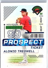 2024 Panini Prospect Edition - Alonzo Tredwell #12 Game Ticket (RC)