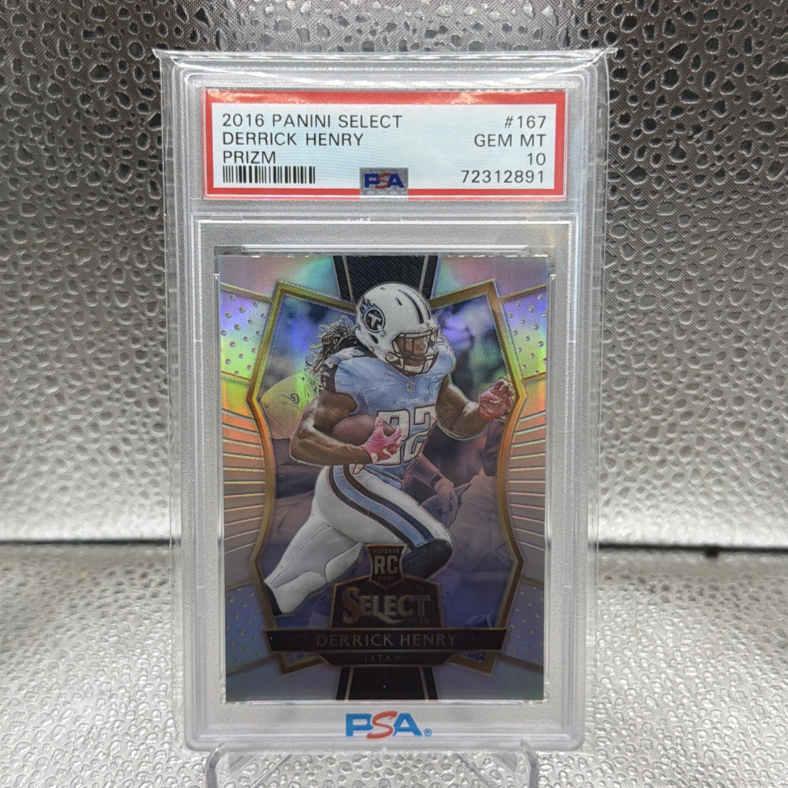 Derrick Henry Panini Select #167 Prizm