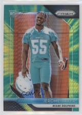 2018 Panini Prizm Rookie Hyper Prizm 228/275 Jerome Baker #264 7zf
