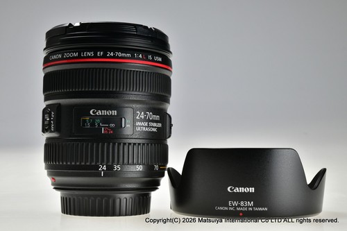 Near MINT Canon EF 24-70mm f/4 L IS USM