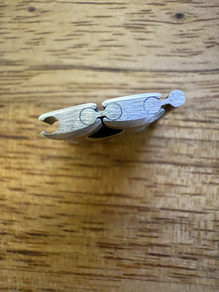 Peças de pulseira de relógio HERMES Profile genuíno link pulseira Olympia - Imagem 3 de 4