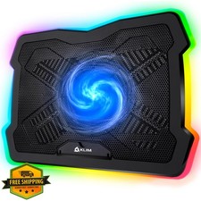 KLIM Ultimate RGB Laptop Cooling Pad 17" Gaming Cooler Silent
