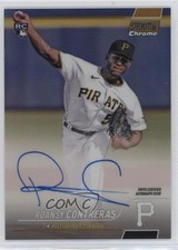 2022 Topps Stadium Club Chrome Gold Refractor 29/50 Roansy Contreras Auto 2x4