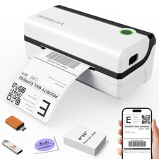 Rongta Bluetooth Thermal Shipping Label Printer, Wireless 4x6 Shipping Label Pri