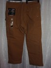Carhartt Artic Quilt Lined Brown Bib Overall Size 48 x 34 Zip to Knee NWT — photo 4