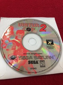 SEGA SATURN - VIRTUA COP 2 WITH CONTROLLER SEE PICTURES (NLG056928)