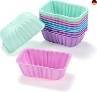 Mini Muffins Backform 12 StüCk Silikon Mini Kastenform Kuchenform Klein