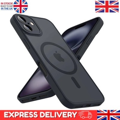 MagSafe Case Luxury Frosted - Shockproof Cover für iPhone 17 16 15 14 13 12 Pro