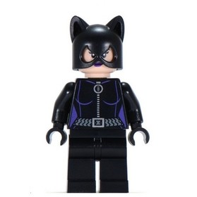 Lego Catwoman W/ Catcycle Purple Motorcycle - from set 6858 DC Super Heroes New