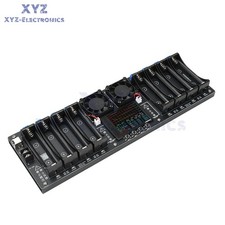 2.4inch 8Channel 18650 Battery Capacity Internal Resistance Tester Auto Charging