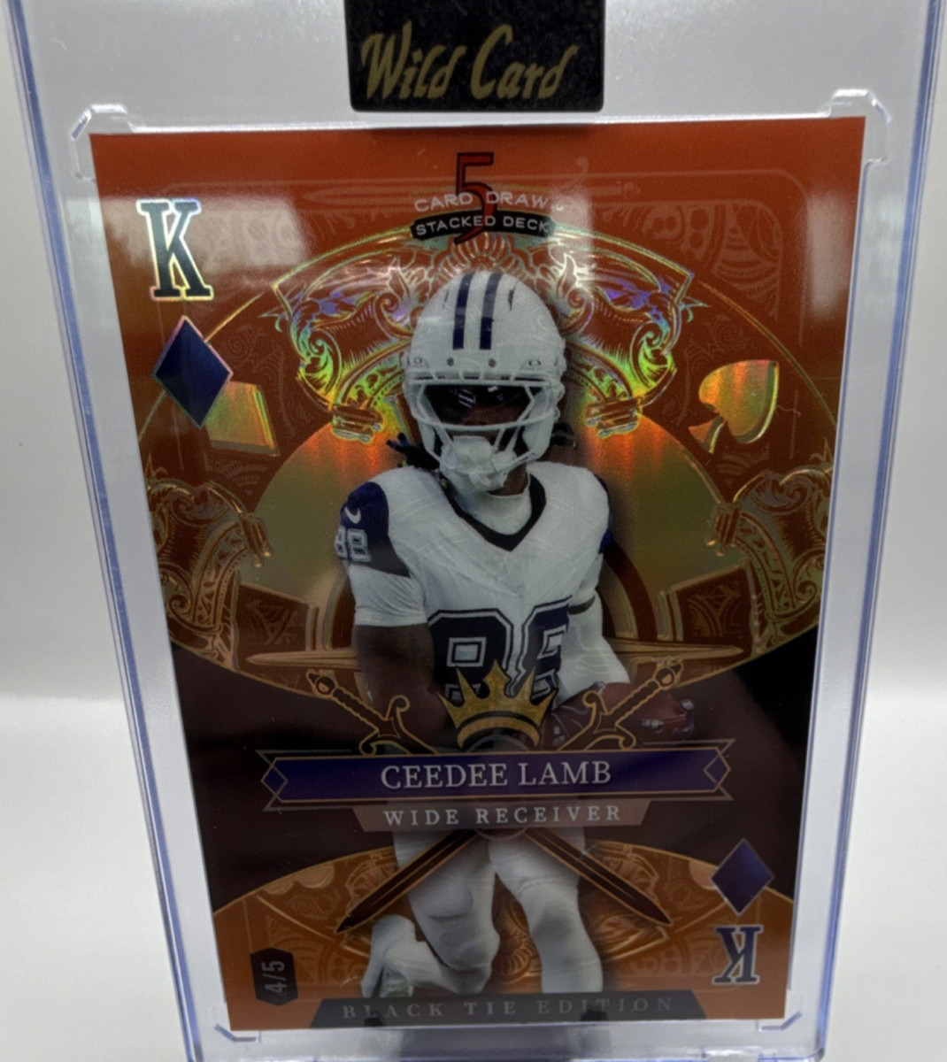 Wild Card 5 Card Draw Black Tie Edition CeeDee Lamb 2026 4/5! | eBay