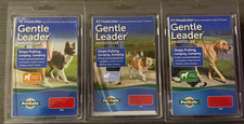 PetSafe GENTLE LEADER Quick Release NO PULL Dog HeadCollar Lot of 3 Small Med Lg