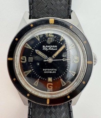 Blancpain Fifty Fathoms Rotomatic Incabloc Vintage Diver Watch