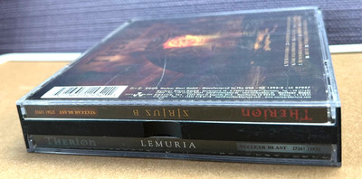 Therion Sirius B/Lemuria 2 CD SET Death Metal 2004 Christofer Johnsson Demonoid