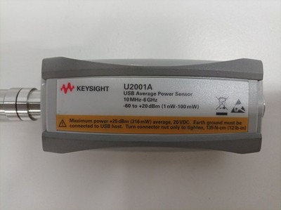 Keysight U2001A, USB Average Power Sensor, 10 MHz - 6 GHz, -60 - +20 dBm, N#