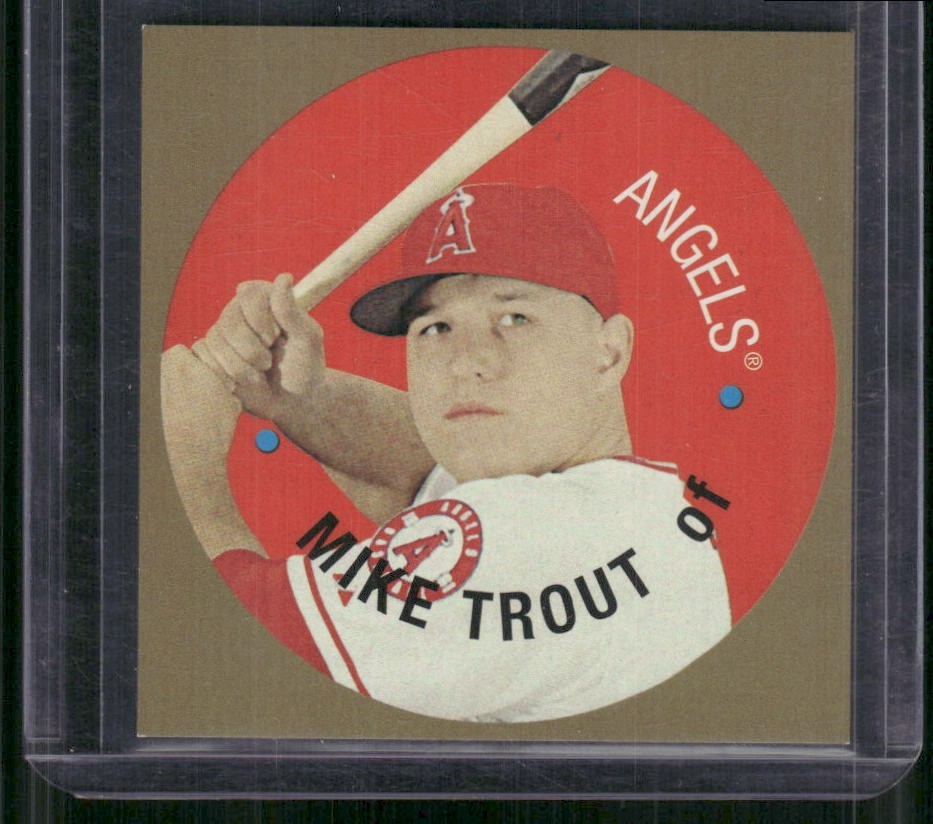 2016 Topps Heritage - 1967 Discs Mike Trout #67TDC-MT SM530