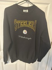 Vintage 90 s Pittsburgh Steelers Lee Sport Sweatshirt Men s Size Medium Made USA