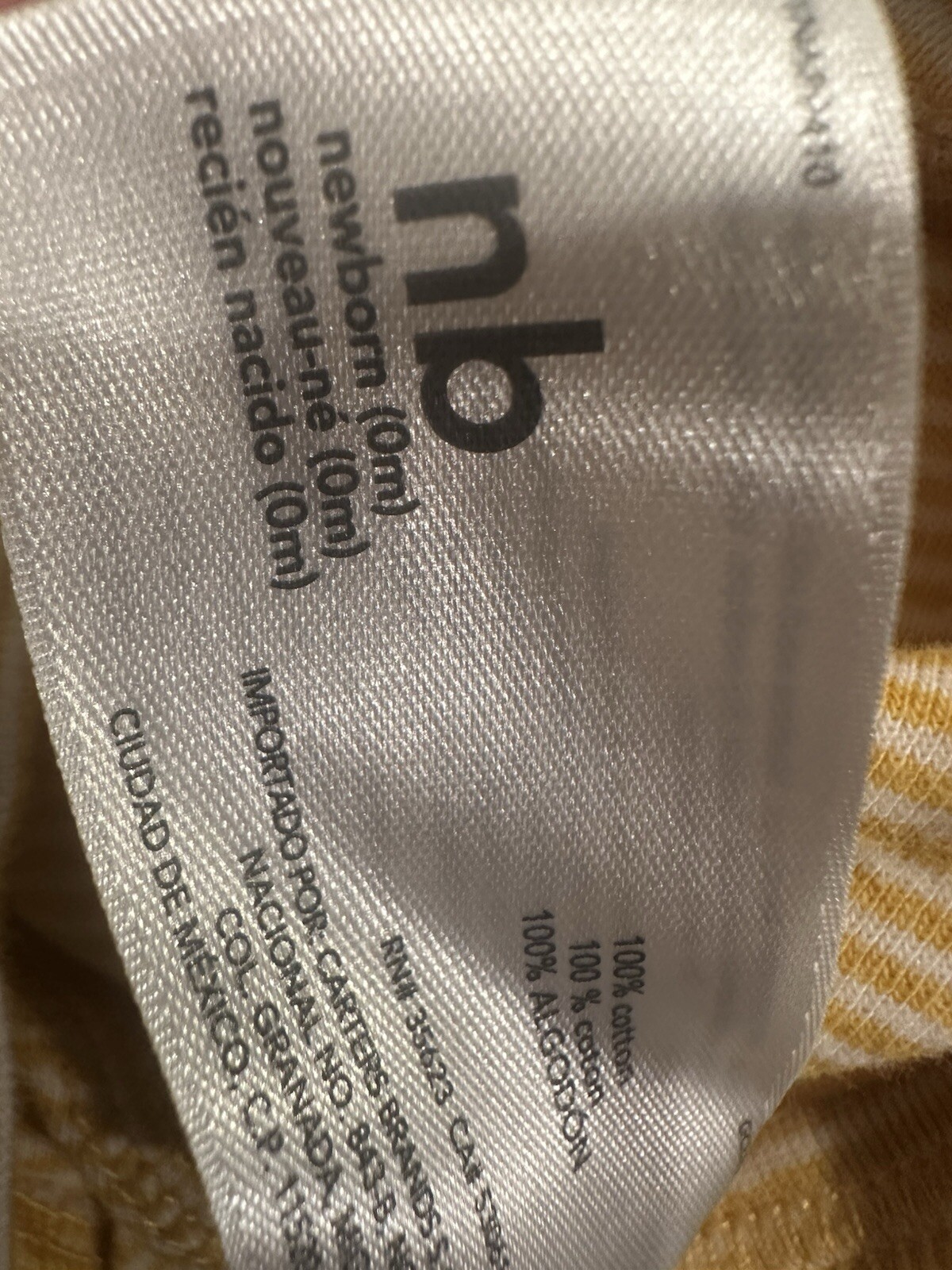 PONY Carters Escavatore Costruzione Set Completo 3 Pezzi Taglia Neonato Pagliaccetti Culla Cappello