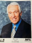 BUFFALO BILLS MARV LEVY   SIGNED 8X10 PHOTO  & small picture Hall of fame