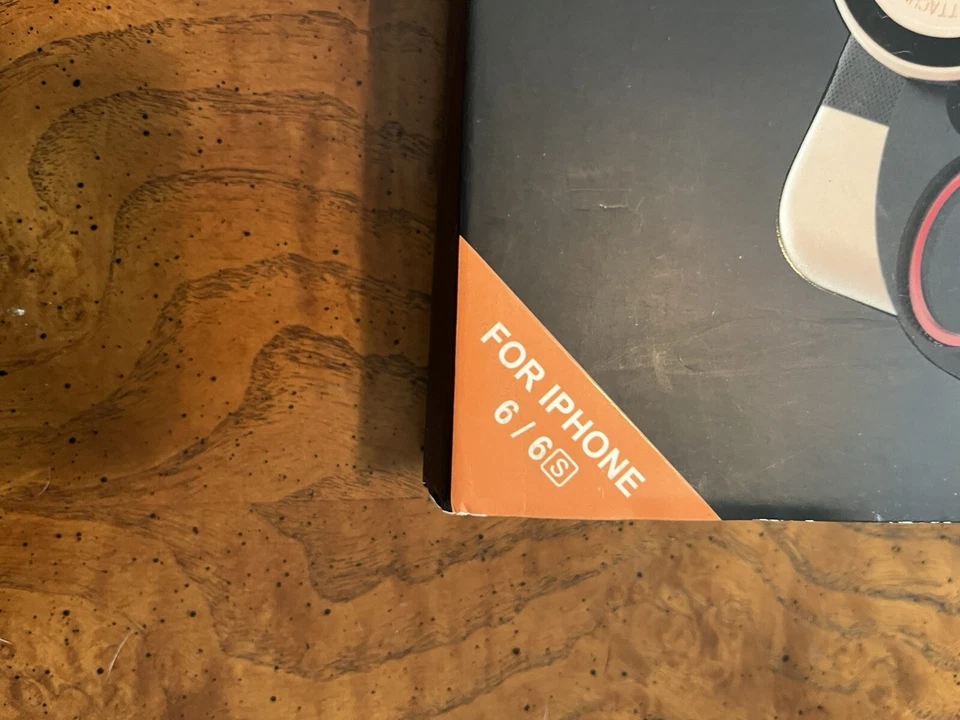 Capa revólver Ztylus limitada para Apple iPhone 6 6S ouro rosa + acessório de lente - Imagem 2 de 4