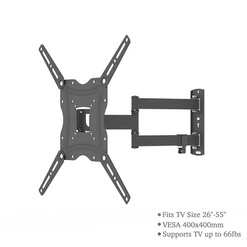 TMX400A 26-55"Adjustable Wall Mount Bracket Rotatable with Spirit Level Standard - Picture 2 of 11