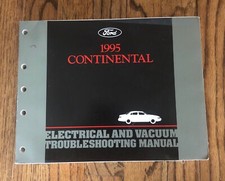 Manuel électrique et aspirateur Lincoln Continental 1995