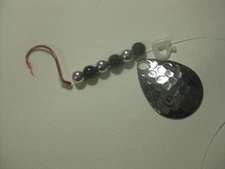  Walleye 1 Hook Spinner Rigs (Hammered Silver)